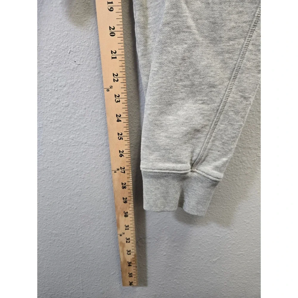 AllSaints Grey Slim Fit Drawstring Cotton Jogger Sweatpants Medium